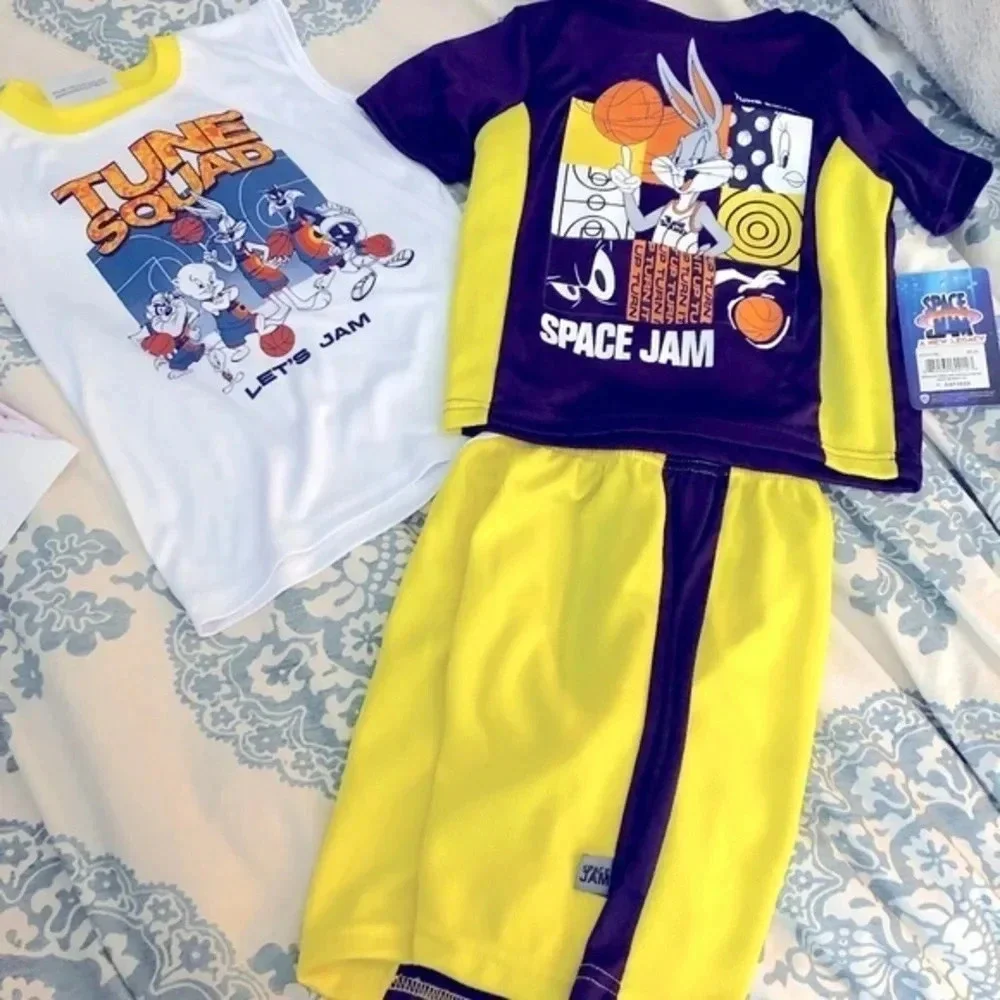Toddler space jam 3 pc set